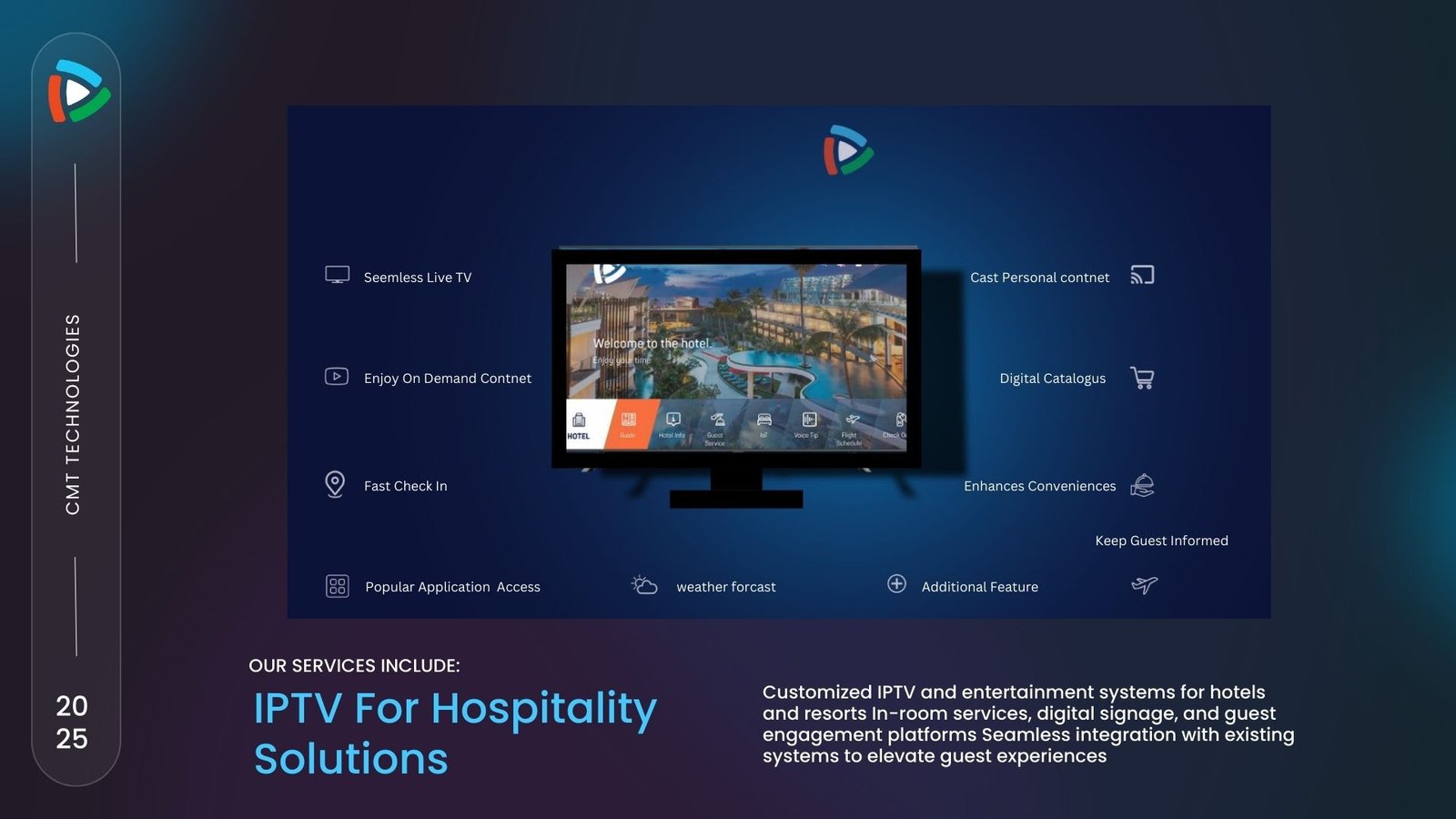 IPTV Solutions for Hotels in the UAE - CMT Technologies