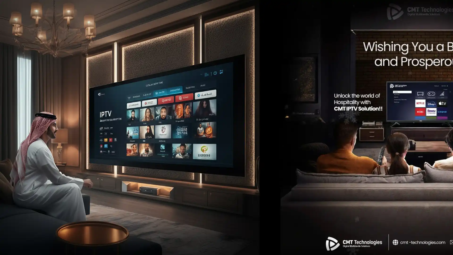 IPTV Solutions for Hotels in the UAE - CMT Technologies