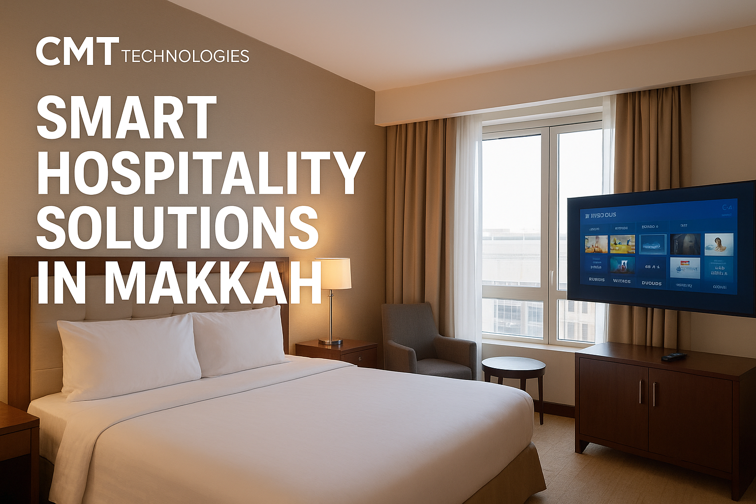 Smart Hospitality Solutions in Makkah Saudi Arabia - CMT Technologies