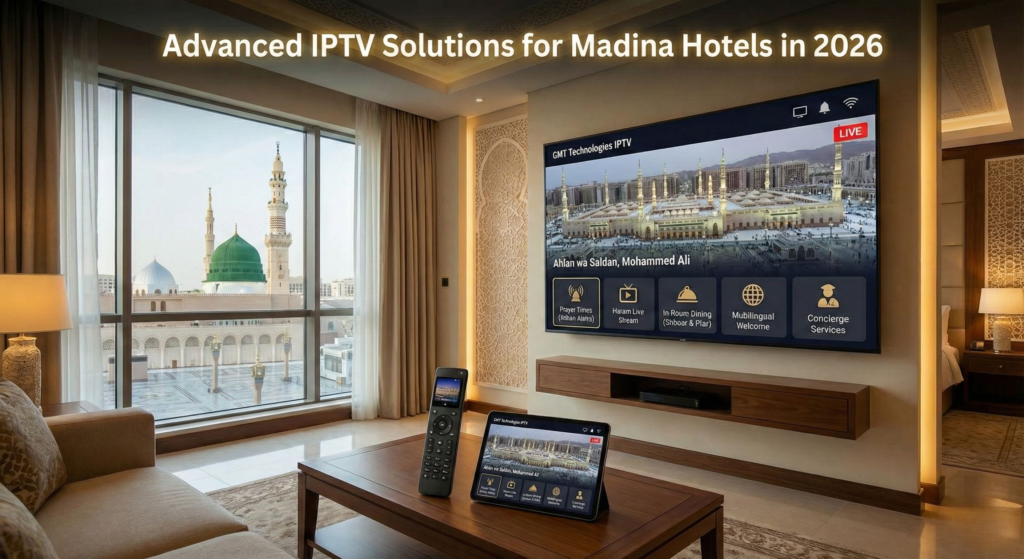 iptv solutions :Advanced IPTV Solutions for Madina Hotels