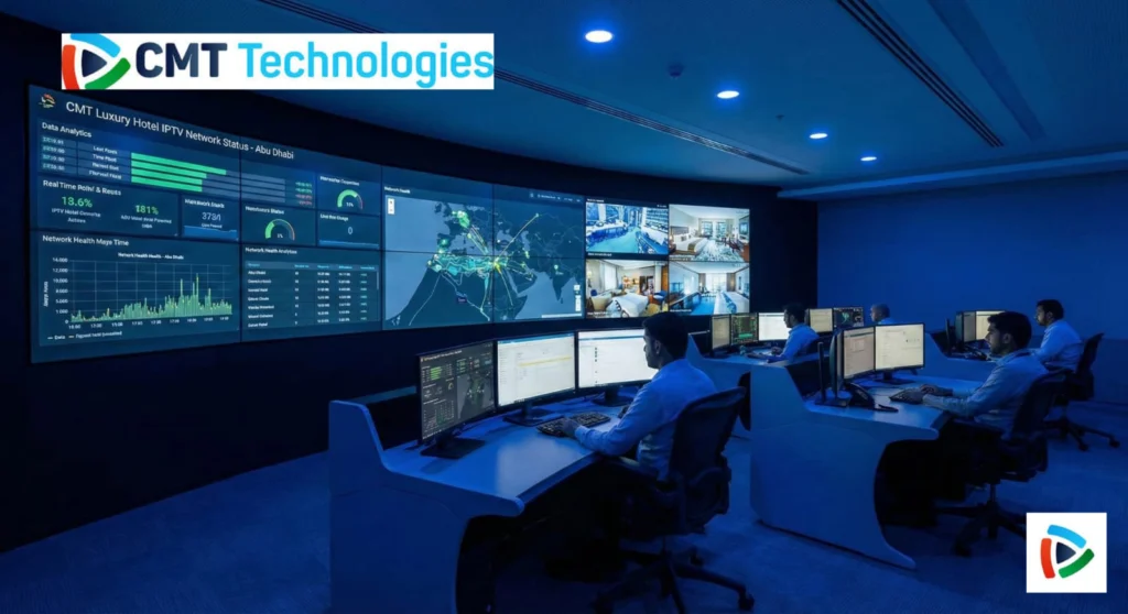 In-Room IPTV Services for Abu Dhabi Hotels (2026) - CMT Technologies